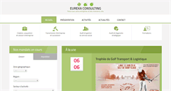 Desktop Screenshot of eureka-consulting.fr