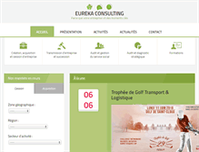 Tablet Screenshot of eureka-consulting.fr